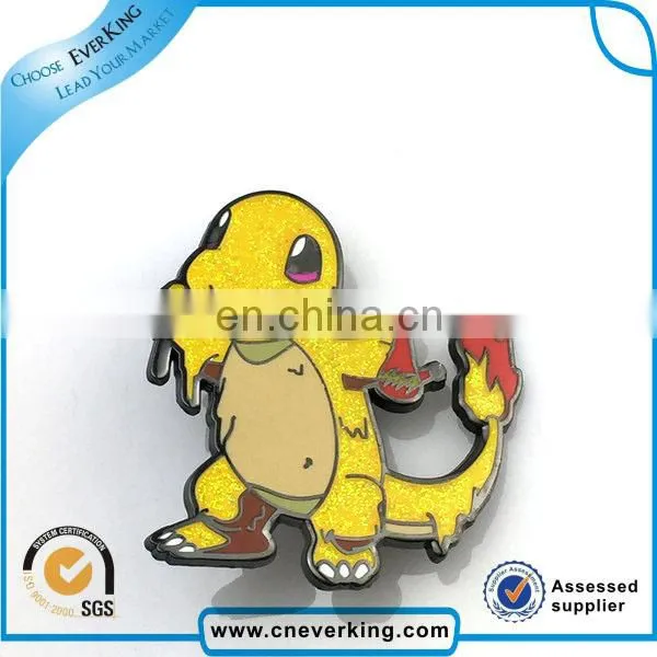 Factory cheap promotional metal Safety Pin Button Badge