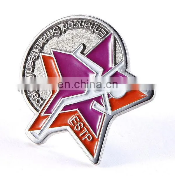 Customized design metal enamel badges/pins