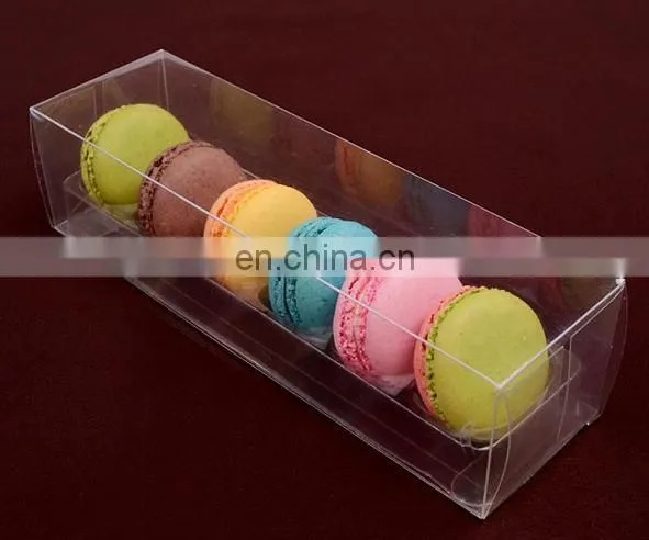 2015 rectangle pvc cake trasparent box
