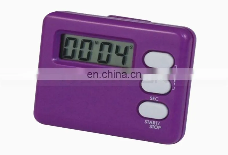Mini Digital Kitchen Timer Cooking Timer Foldable Stand Magnetic Backing