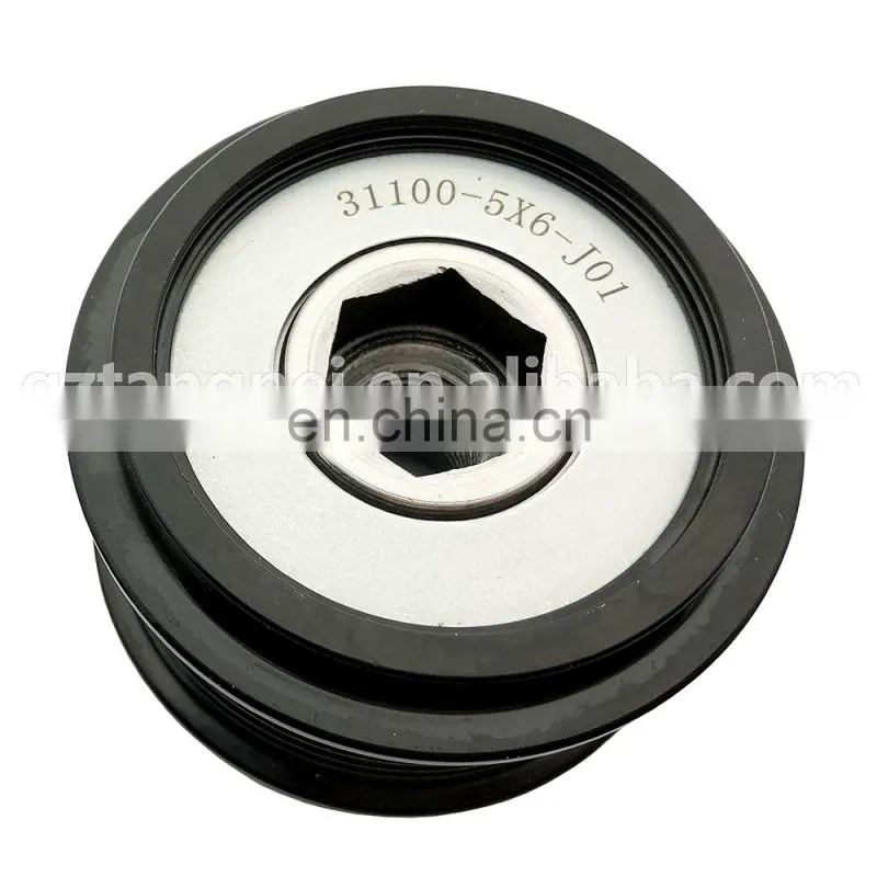 Auto Engine Parts Alternator Clutch Pulley OEM 31100-5X6-J01 ZEN141 311005X6J01