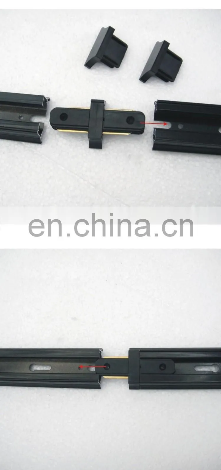 LED Track Lighting Accessories ,tracking roller Connectors,connect the rollers together,Straight and elbow