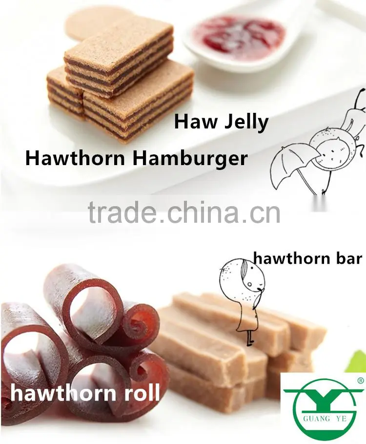Hawthorn various type of snack fast food Good hawthorn snack food raw materials