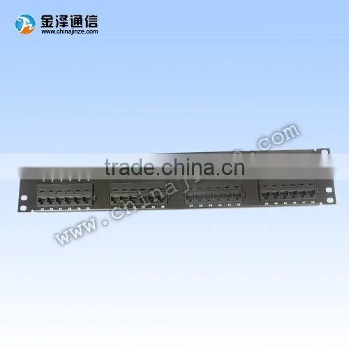 48 Port FTTH Cat5e utp Patch Panel