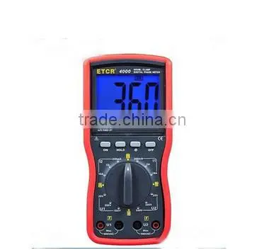 ETCR4000 Double clamp digital phase meter Clamp meter