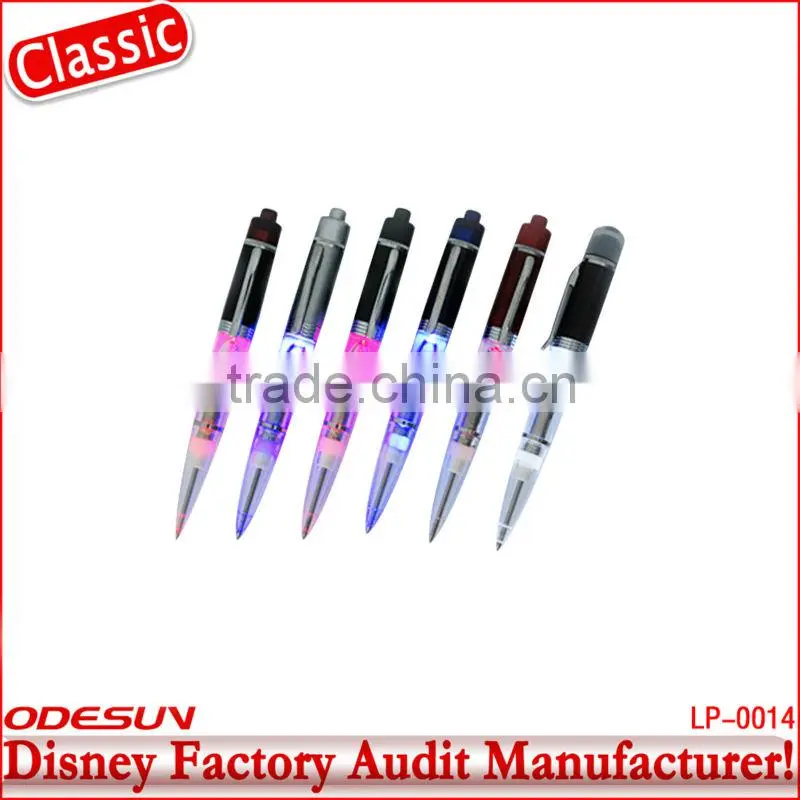 Disney factory audit manufacturer's light up ink pens 143031