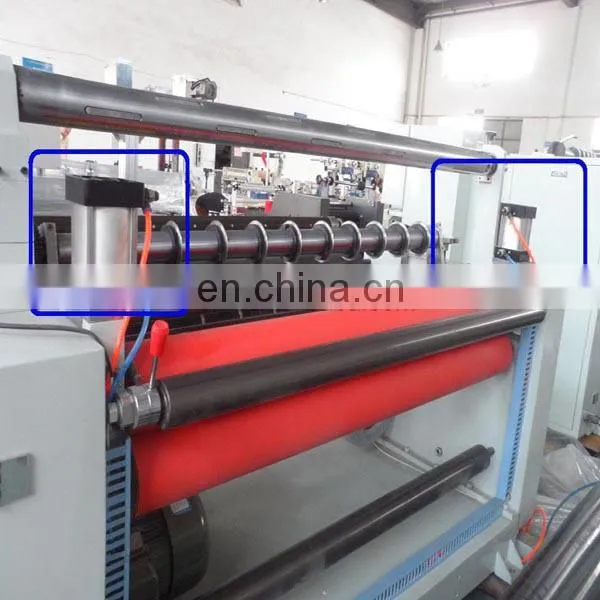 1600mm wide material automatic slitting machine with laminating function