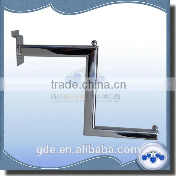 Hot sale 2 tiers display hanger for slatwall