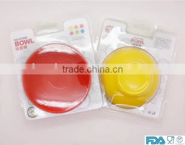 china wholesale dinner set silicone bowl baby bowl