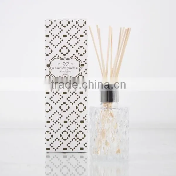 Home fragrance Aroma Diffuser with glass bottle and rattan stick SA-1944