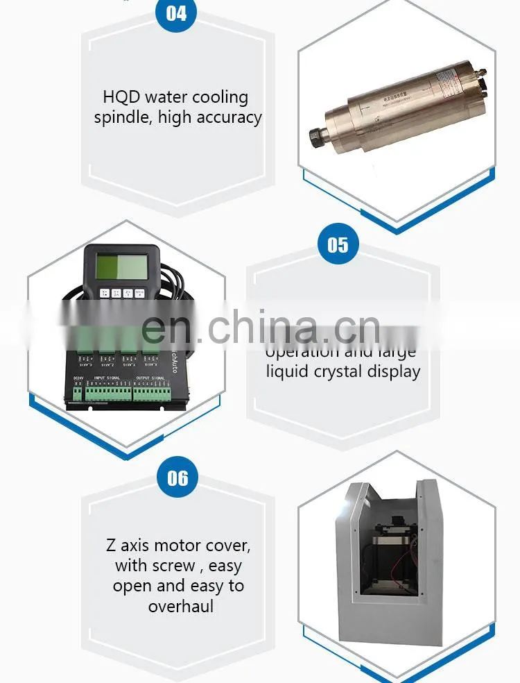 3d Wood Sculpture Foam Router Rotary 4 Axis Cnc Swing Spindle Milling Machine with Multi-use