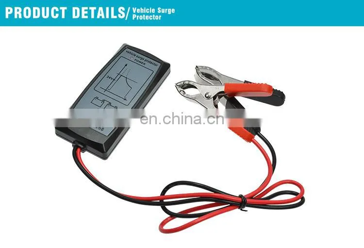 Allosun EM2266 Vehicle Surge Protector Vehicle Circuit Protect Tool 24V
