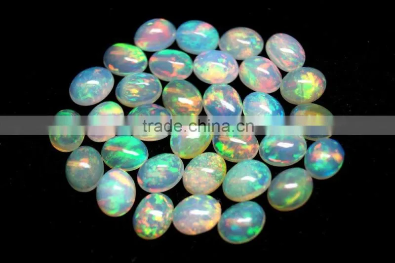 10x8mm Ethiopian opal cabochon oval
