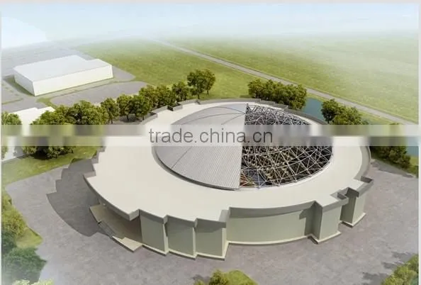 Base price dome building fabrication steel