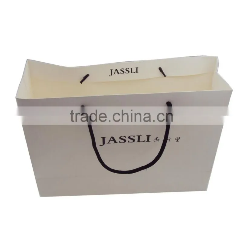 2015 New fancy custome logo printed shopping bag ,gift bag,paper bag with handle
