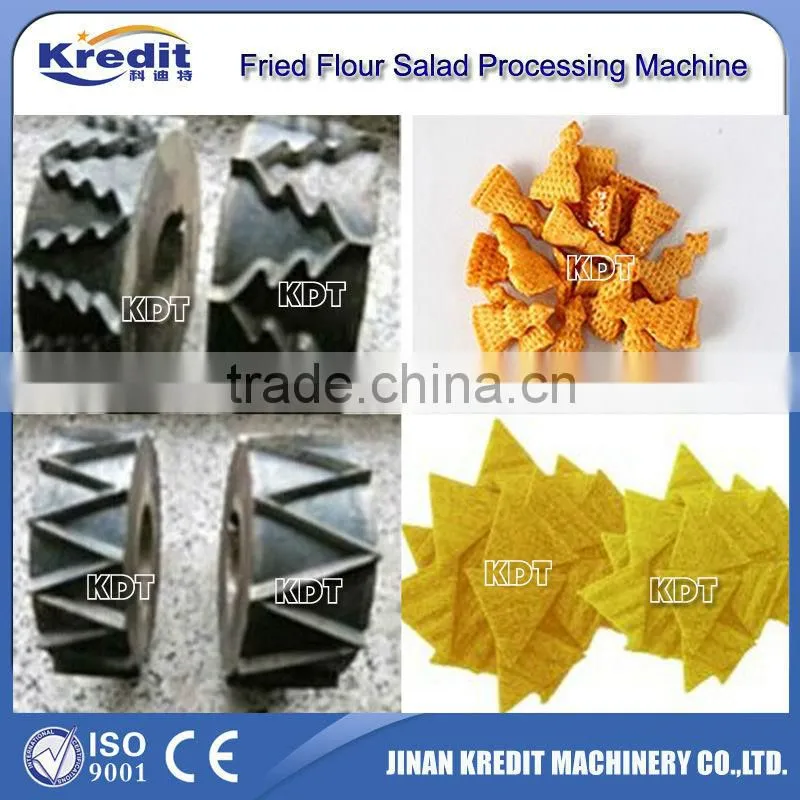 Extruded Wheat Flour Snacks Machine
