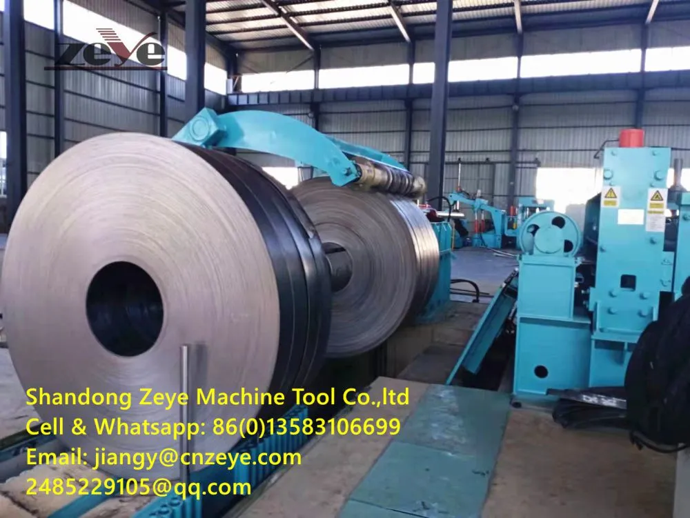 Hot rolled slitting line Recoiler machine