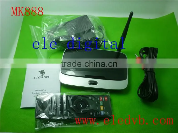 Mk888 Tv Box Quadcore 1.8 Android 4.2.2 TV Box / Smart TV Box / Media Center