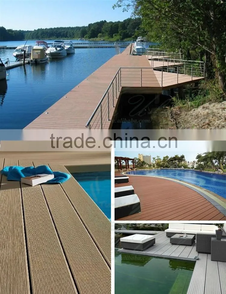 Waterproof WPC building material outdoor wpc flooring