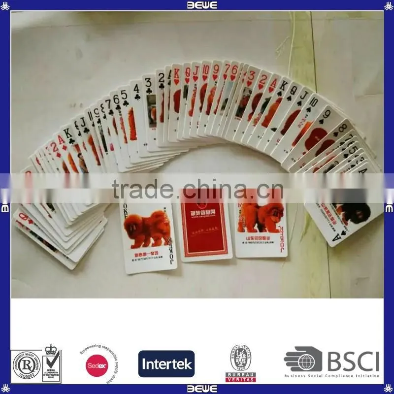 advertising poker cheap persoalised playing cards