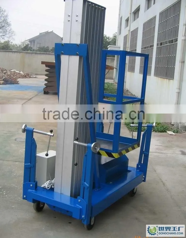 mobile aluninum electric elevator