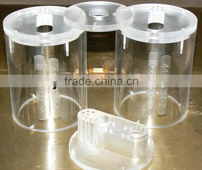 Black ABS Machined Parts CNC Precision Machining