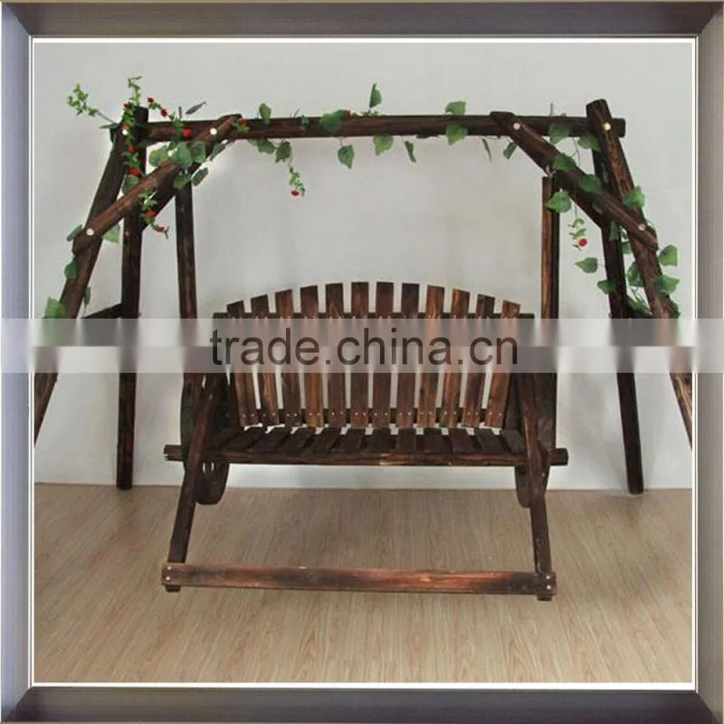 wooden swing in patio swings anticorrosive wood