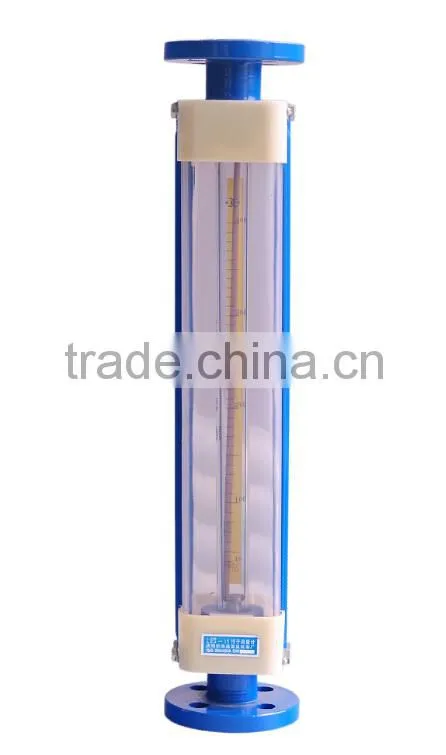 Stainless steel glass tube rotameter flow meter