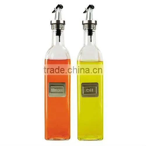 No Leakge Exquisite Oil Cruet Glass