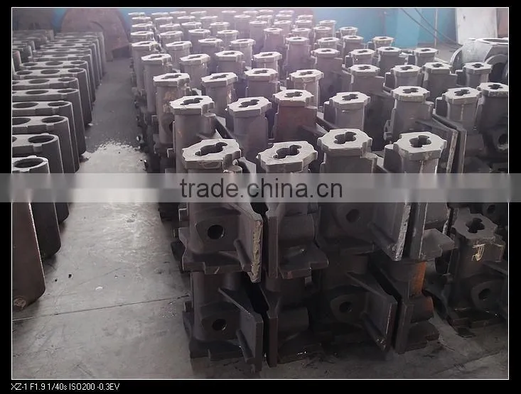 GGG40 iron casting parts with moulding line production