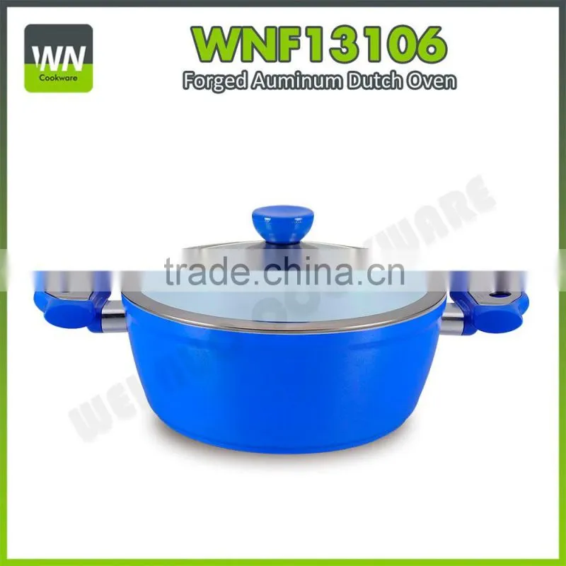 10Pcs Colorful Geman Technologic Aluminium Cookware with HPC