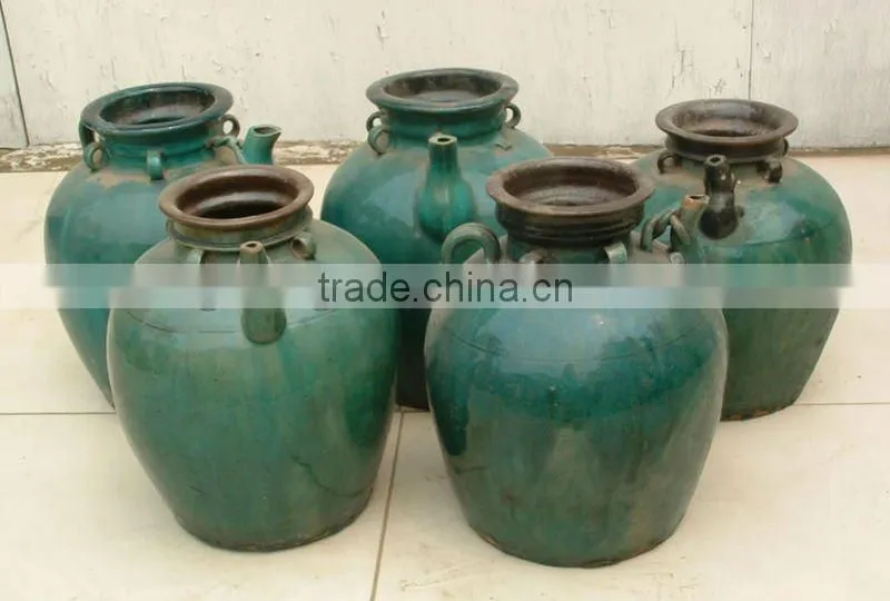 chinese antique plain ceramic vase