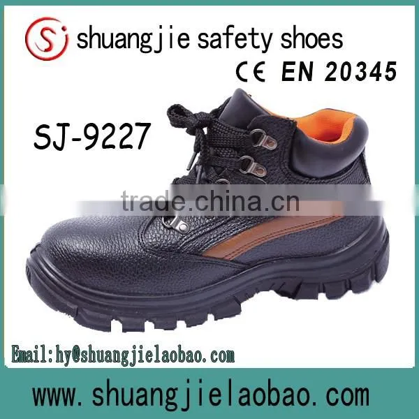 china best selling leather steel toe safety shoes ,safety boots safety footwear and work shoes