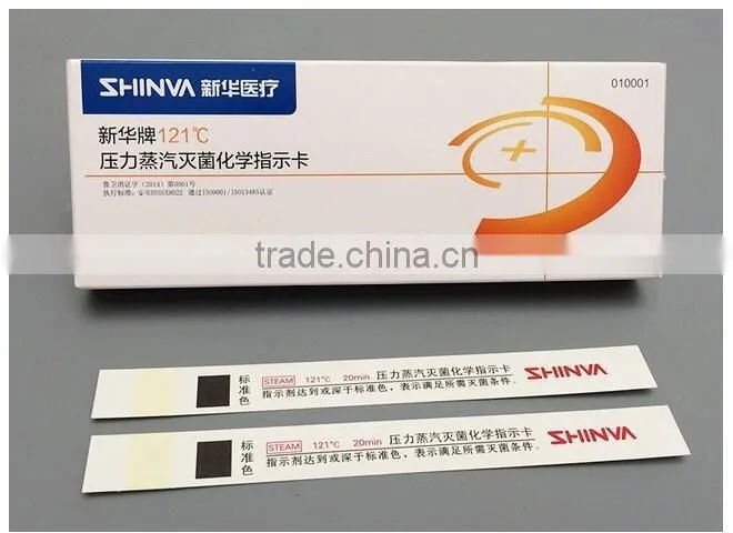 Chemical Indicator Strip in Plasma/Steam Sterilization / Strip Test