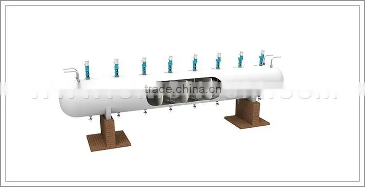 Zinc pressure leaching tank