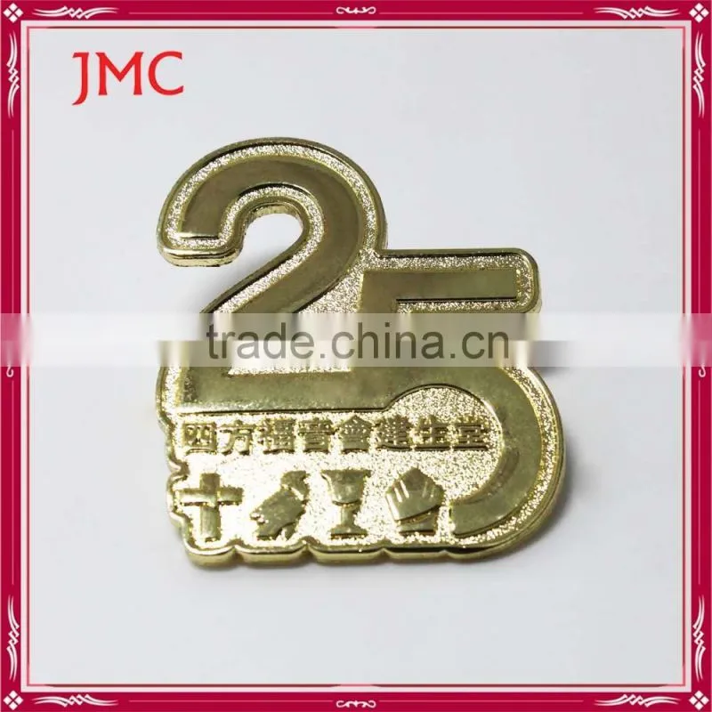 name metal badge metal logo badge printed badge