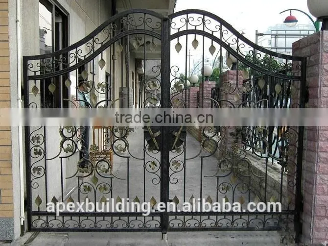 Villa & garden wrought iron door french doors used exterior door