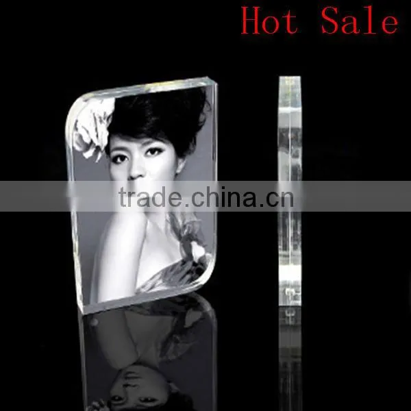 Acrylic photo frame magnet photo frame