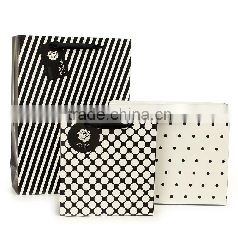 Customized die cut brown paper bag with factory price and high quality