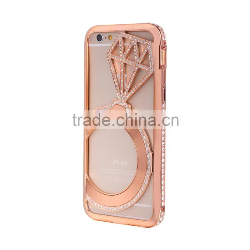 Shengo Ring Metal Bumper Case for Samsung Galaxy A7/S6