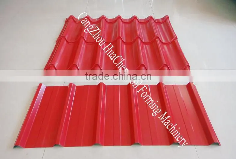 Galvanized aluminum roofing Ridge Cap Making Machine