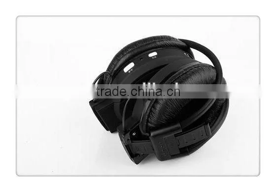 cheap wireless waterproof headphone with memory card