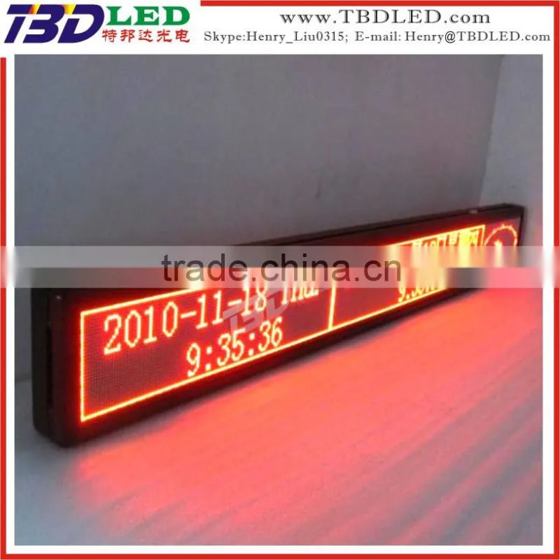 Best image programmable 16 dots full color led sign board