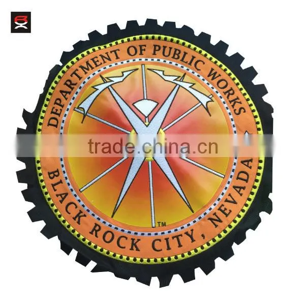 2014 OEM custom blank woven patches