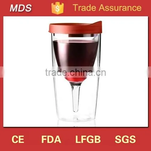 Hot selling cooling world cup trophy beer glass