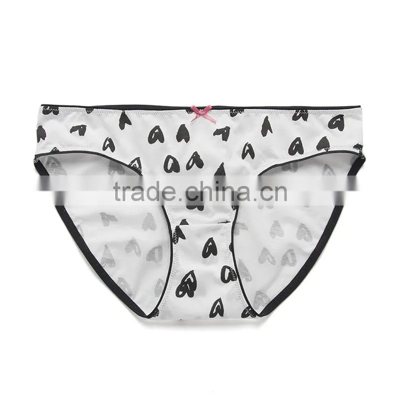 Modal lace lady's panty comfortable material,hot underwear