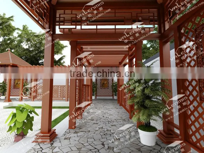 pergola aluminum pavilion use for garden building 2015