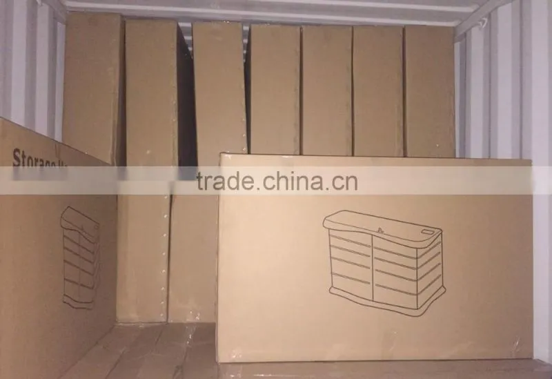 Outdoor horizontal storage shed garden furniture