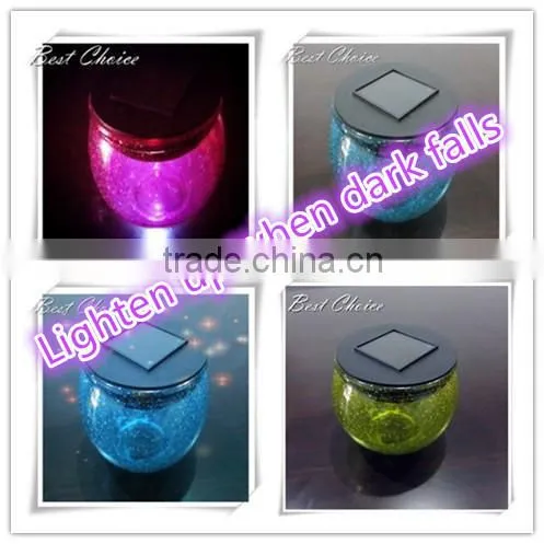Solar Glass Jar light solar lamp solar jar light