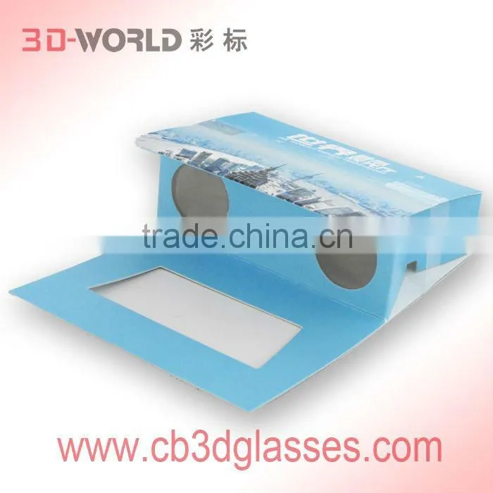 Fashonable 3d paper binoculars for promotion and sale
